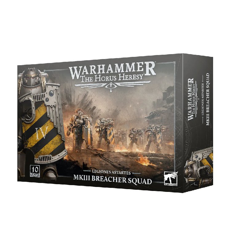 Games Workshop Horus Heresy Legiones Astartes MKIII Breacher Squad - 10 Miniatures