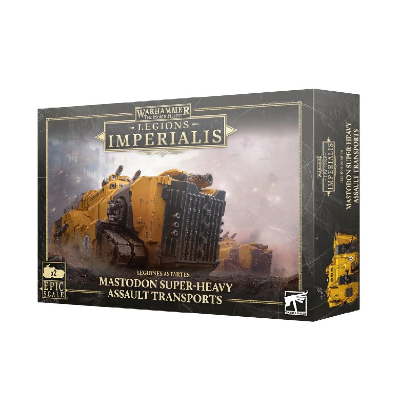 Legions Imperialis Mastodon Super-Heavy Assault Transports Plastic Kit
