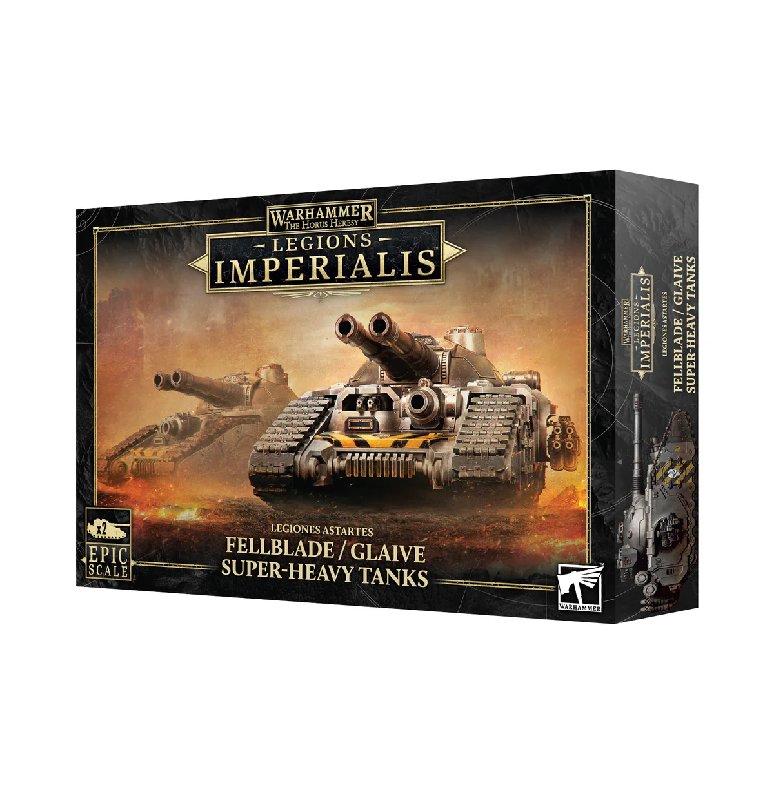 Legions Imperialis Fellblade/Glaive Super-Heavy Tanks Plastic Kit