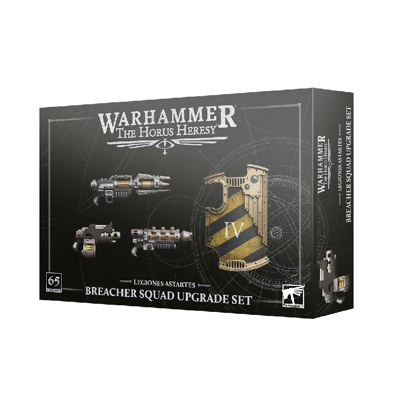 Games Workshop Horus Heresy Legiones Astartes Breacher Squad Upgrade Set for MKIII Tactical Squad
