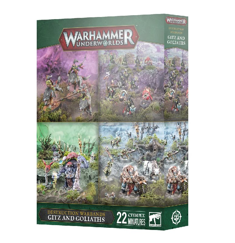 Games Workshop Warhammer Underworlds Gitz and Goliaths Board Game
