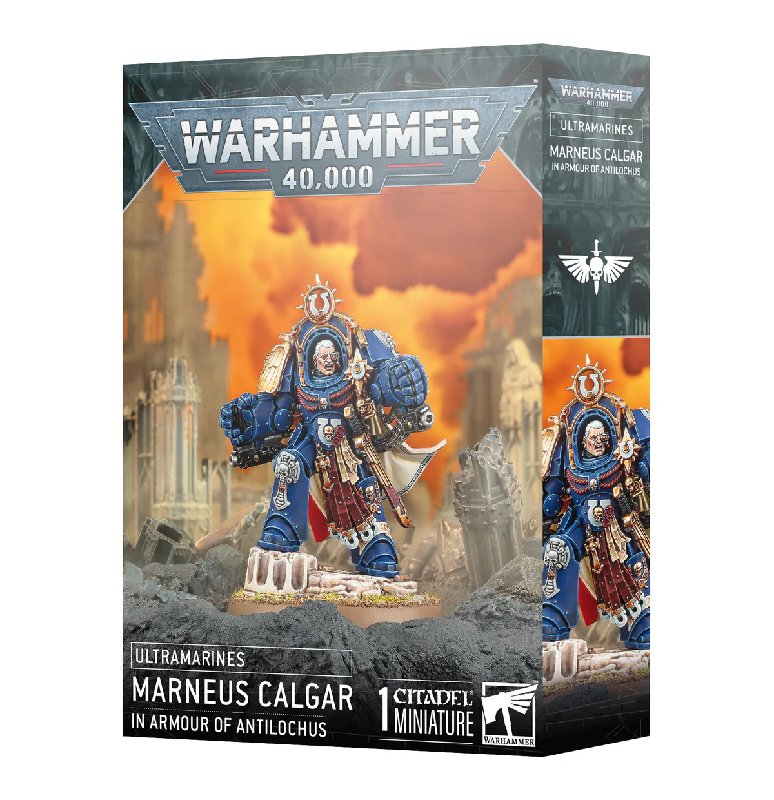 Games Workshop Ultramarines Marneus Calgar in Armour of Antilochus Miniature Kit