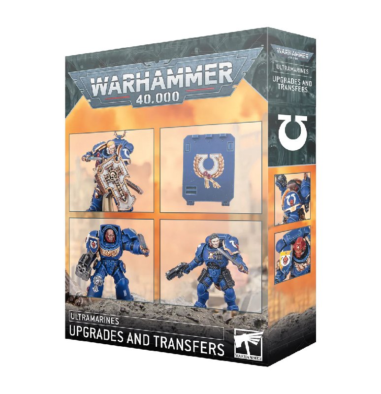 Warhammer 40,000 Ultramarines Upgrades and Transfers Plastic Kit