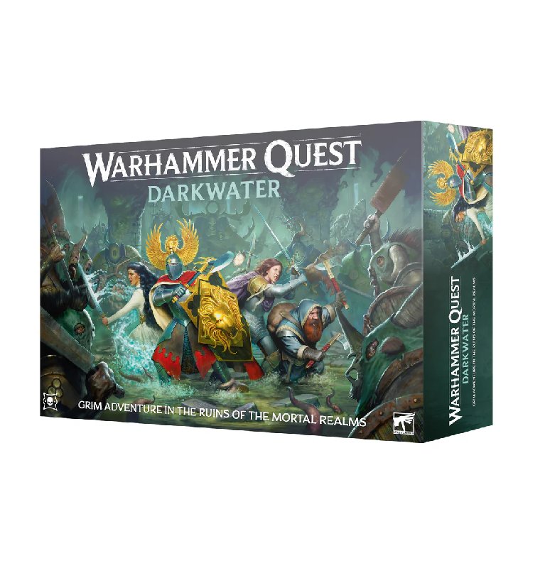 Games Workshop Warhammer Quest Darkwater Board Game with 49 Miniatures