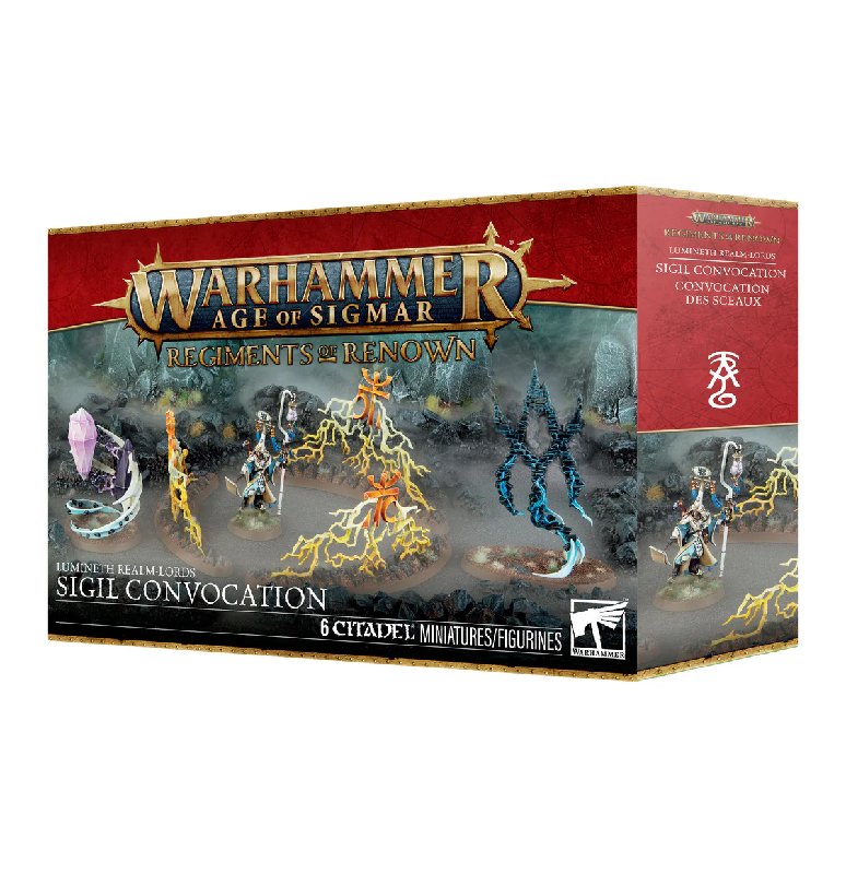 Games Workshop Lumineth Realm-Lords Regiments of Renown Sigil Convocation Box Set