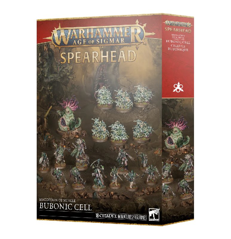 Games Workshop Spearhead Maggotkin of Nurgle Bubonic Cell Box Set
