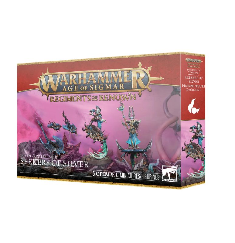 Games Workshop Disciples of Tzeentch Seekers of Silver Regiment of Renown Box Set