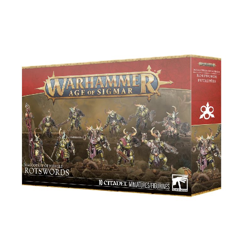 Games Workshop Maggotkin of Nurgle Rotswords 10-Model Plastic Kit