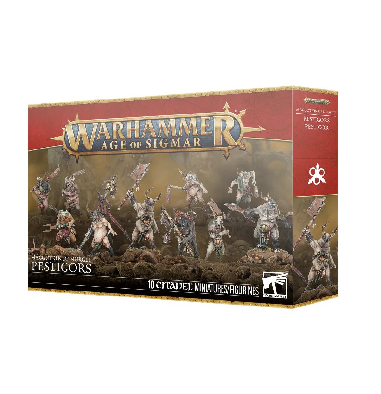 Games Workshop Maggotkin of Nurgle Pestigors 10-Miniature Set
