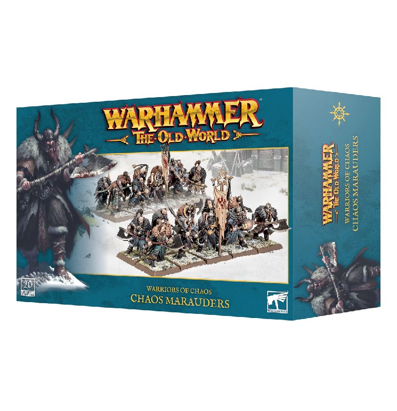 Warhammer The Old World Chaos Marauders Warriors of Chaos Army Box Set