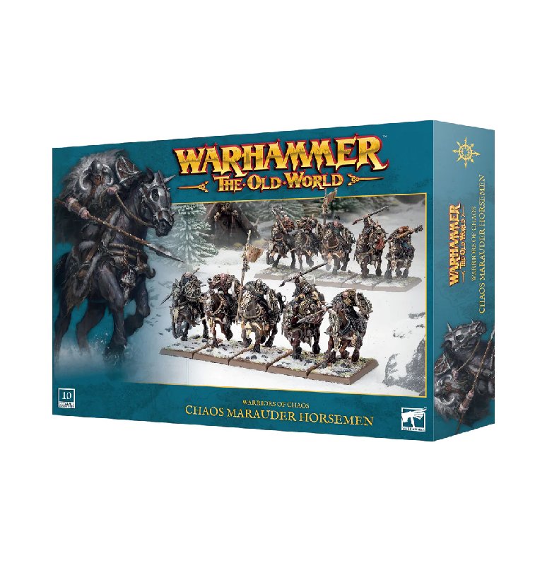 Games Workshop Warhammer The Old World Chaos Marauders Horsemen Plastic Kit
