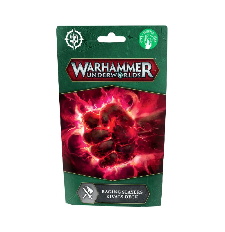 Games Workshop Warhammer Underworlds Raging Slayers Rivals Deck