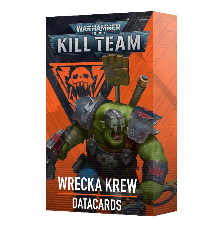 Games Workshop Kill Team Datacards: Wrecka Krew (33 Cards)