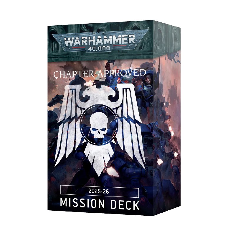 Games Workshop Chapter Approved Mission Pack 2025-26 for Warhammer 40,000