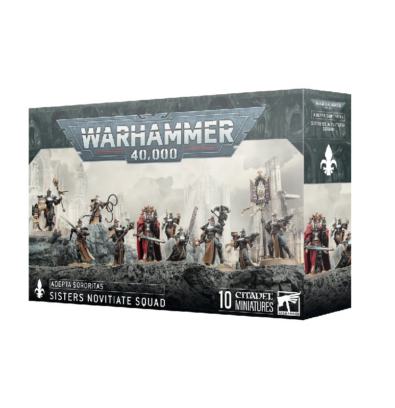 Games Workshop Adepta Sororitas Sisters Novitiate Squad 10-Miniature Plastic Kit