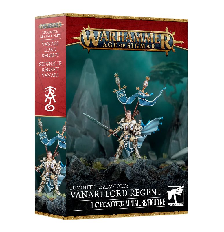 Games Workshop Lumineth Realm-Lords Vanari Lord Regent Plastic Kit