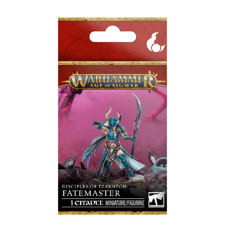 Games Workshop Disciples of Tzeentch Fatemaster Miniature with 40mm Base