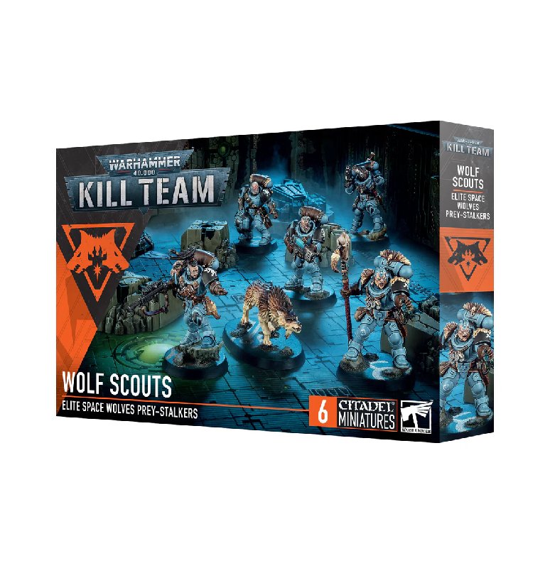 Warhammer 40000 Kill Team: Wolf Scouts Multipart Plastic Kit