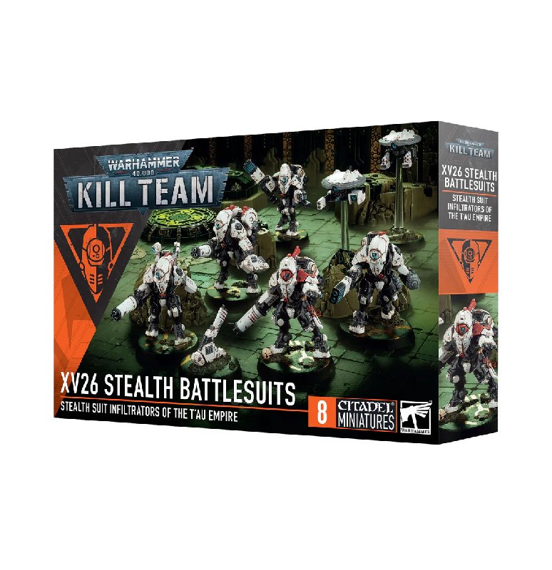 Warhammer 40,000 Kill Team: XV26 Stealth Battlesuits Kit