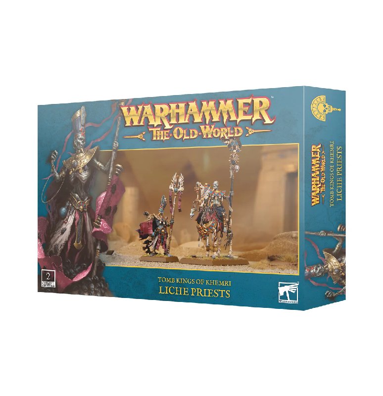 Games Workshop Warhammer The Old World Tomb Kings of Khemri Liche Priests Plastic Kit