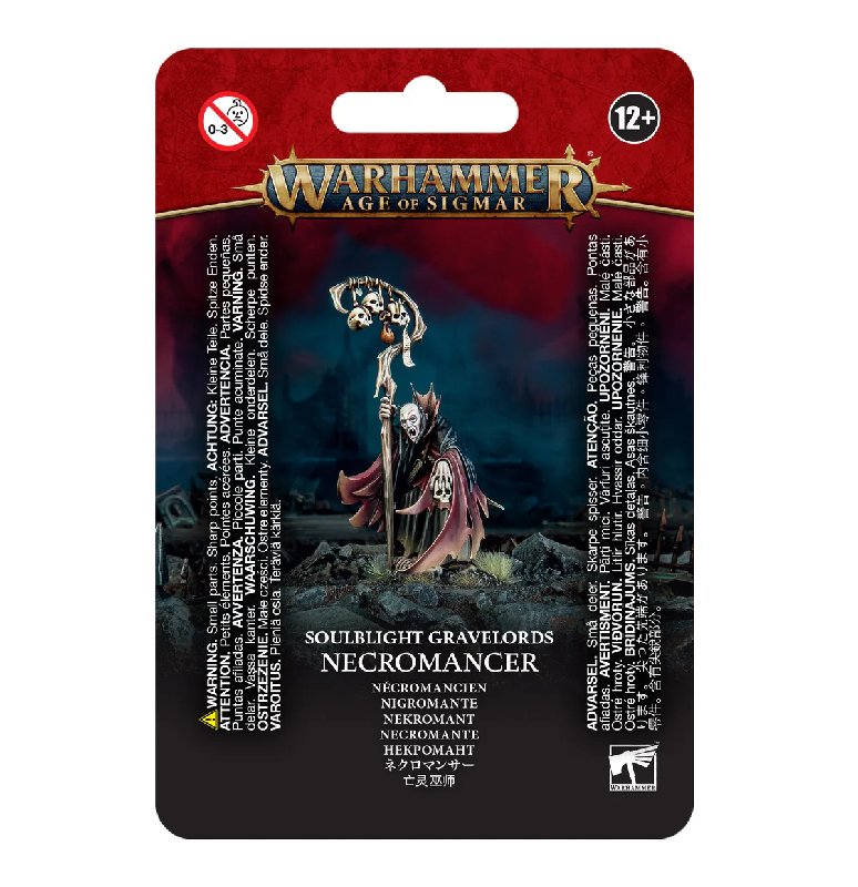 Warhammer Age of Sigmar Soulblight Gravelords Necromancer
