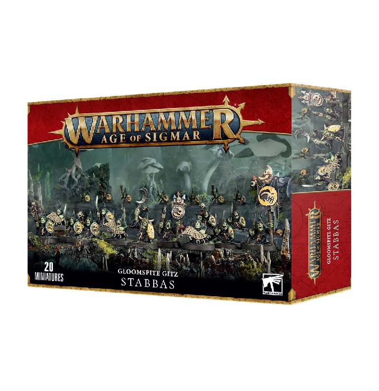 Warhammer Age Of Sigmar Gloomspite Gitz Stabbas / Shootas 20-Piece Set