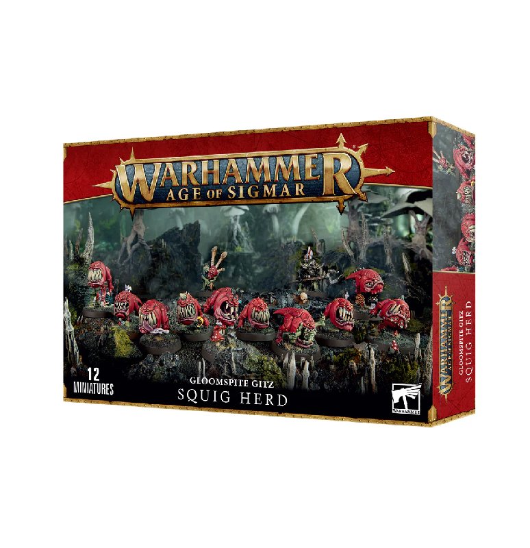 Warhammer Age Of Sigmar Gloomspite Gitz Squig Herd Box Set