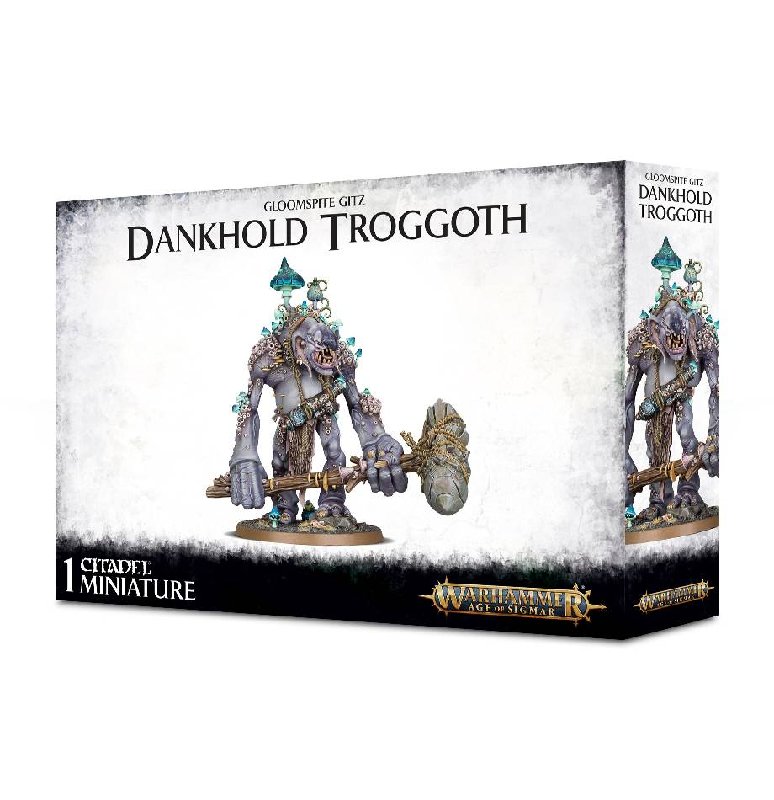 Warhammer Age of Sigmar Gloomspite Gitz Dankhold Troggoth/Troggboss
