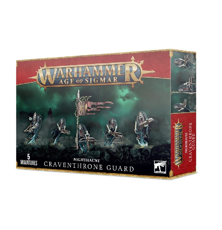 Warhammer Age of Sigmar Nighthaunt Craventhrone Guard Box Set