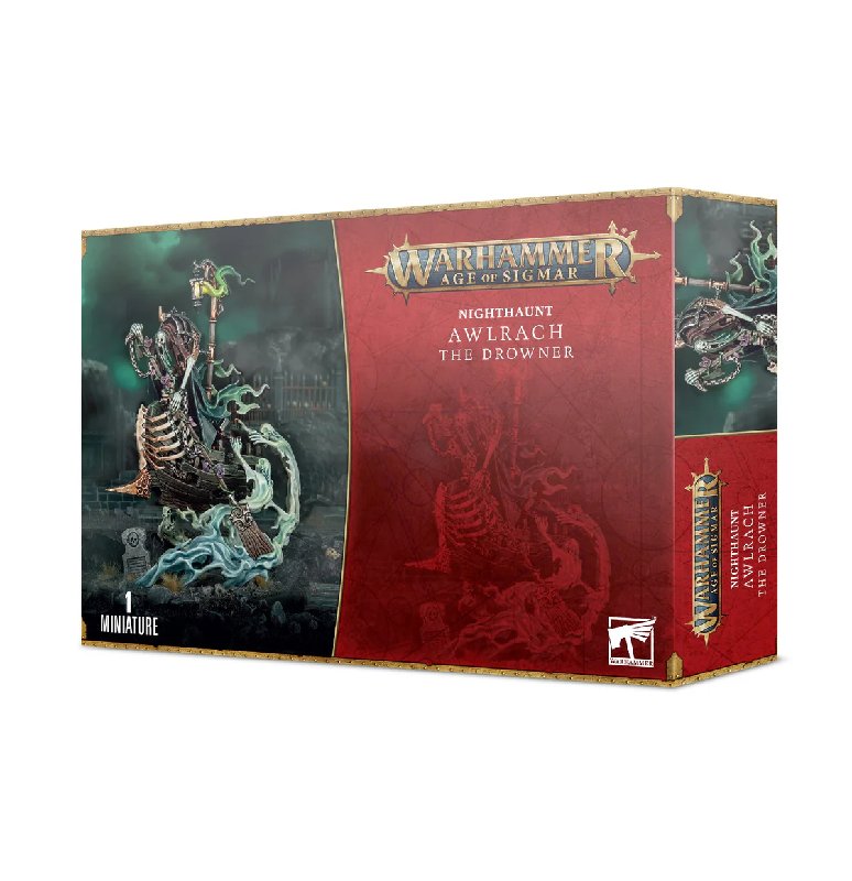 Warhammer Age of Sigmar Nighthaunt Awlrach The Drowner Model