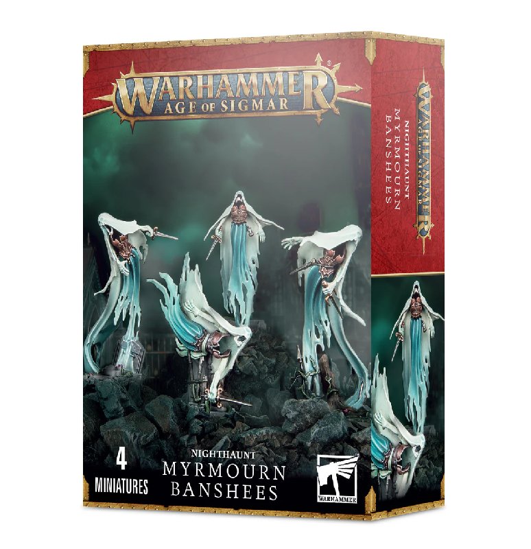 Warhammer Age of Sigmar Nighthaunt Myrmourn Banshees Box Set