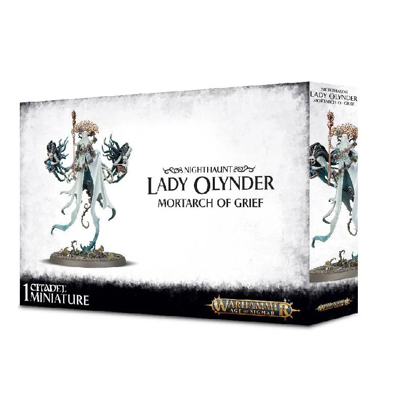 Warhammer Age of Sigmar Nighthaunt Lady Olynder Model
