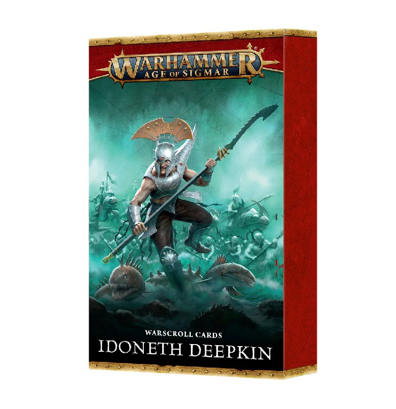 Warhammer Age Of Sigmar Idoneth Deepkin Warscroll Cards (27 Cards)