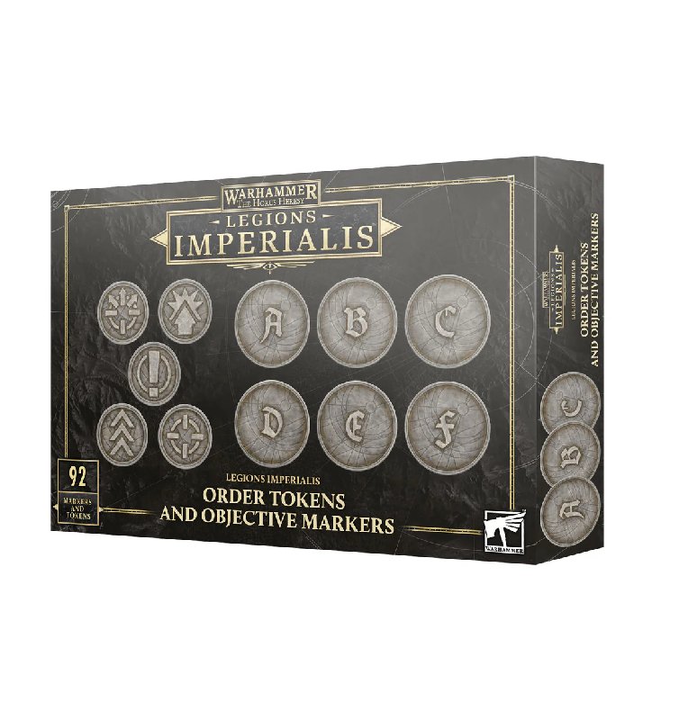 Legions Imperialis Order Tokens and Objective Markers Set