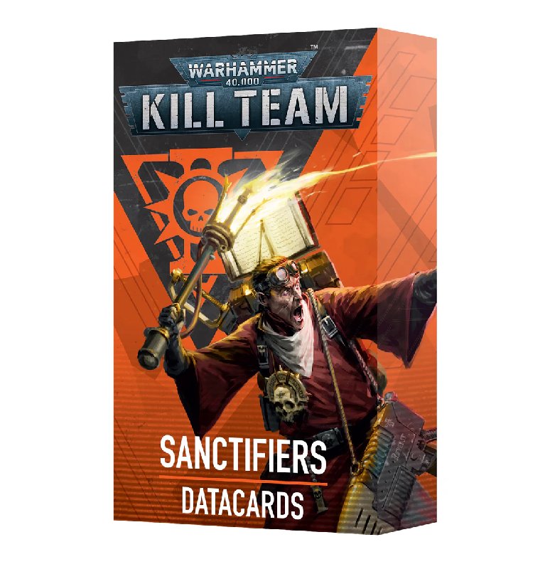 Games Workshop Kill Team Sanctifiers Datacards Set of 37 Cards