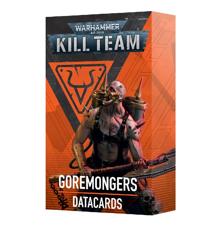 Games Workshop Kill Team Goremongers Datacards Set of 40 Cards