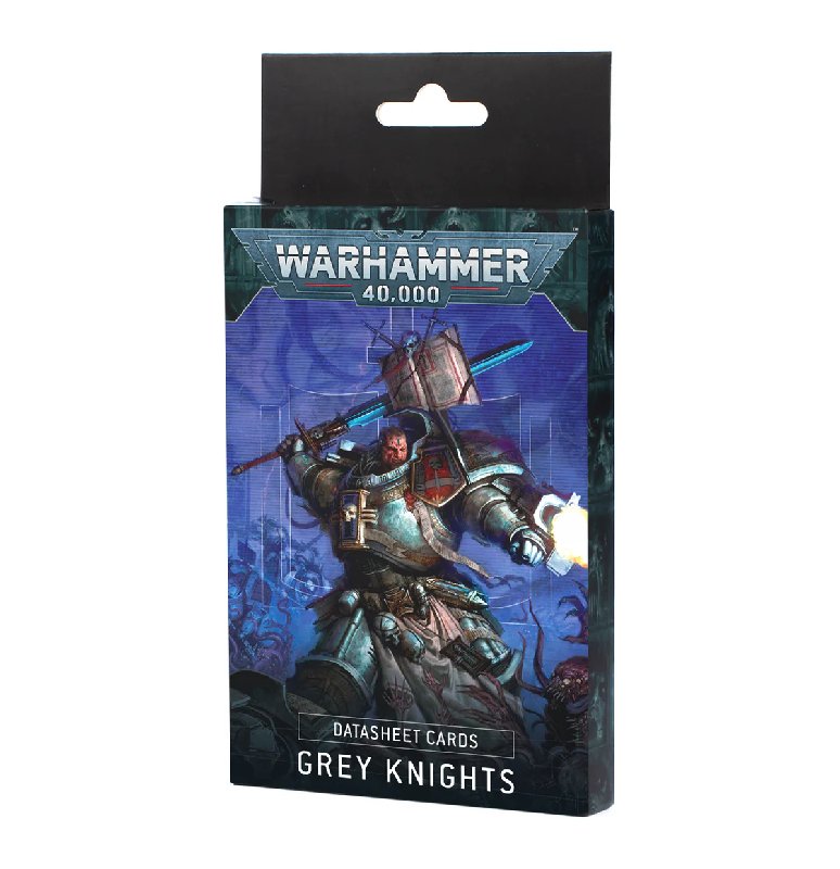 Warhammer 40000 Grey Knights Datasheet Cards