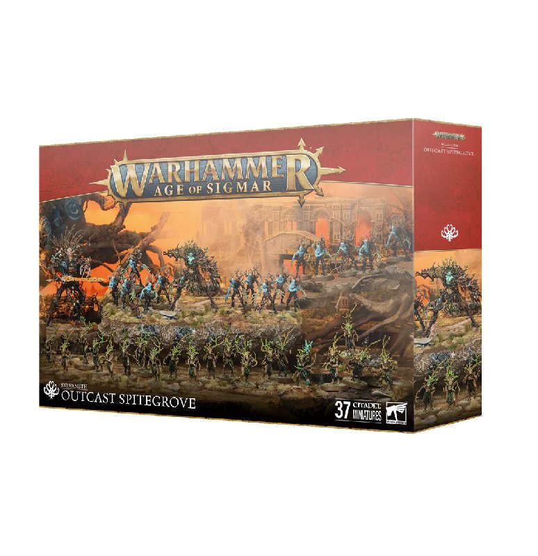 Games Workshop Sylvaneth: Outcast Spitegrove Battleforce Box Set - 37 Miniatures