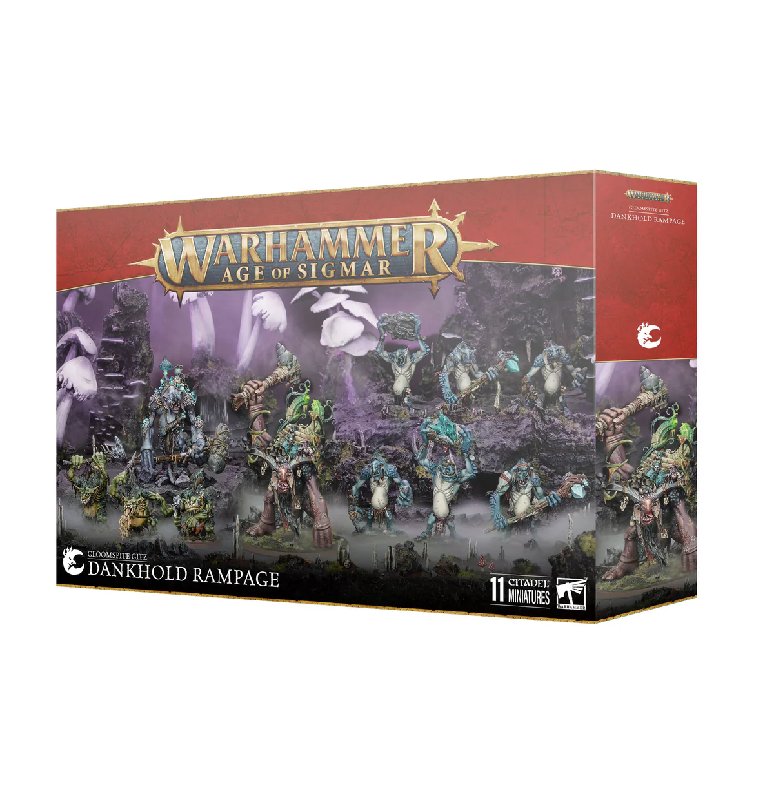 Warhammer Age of Sigmar Gloomspite Gitz: Dankhold Rampage Battleforce