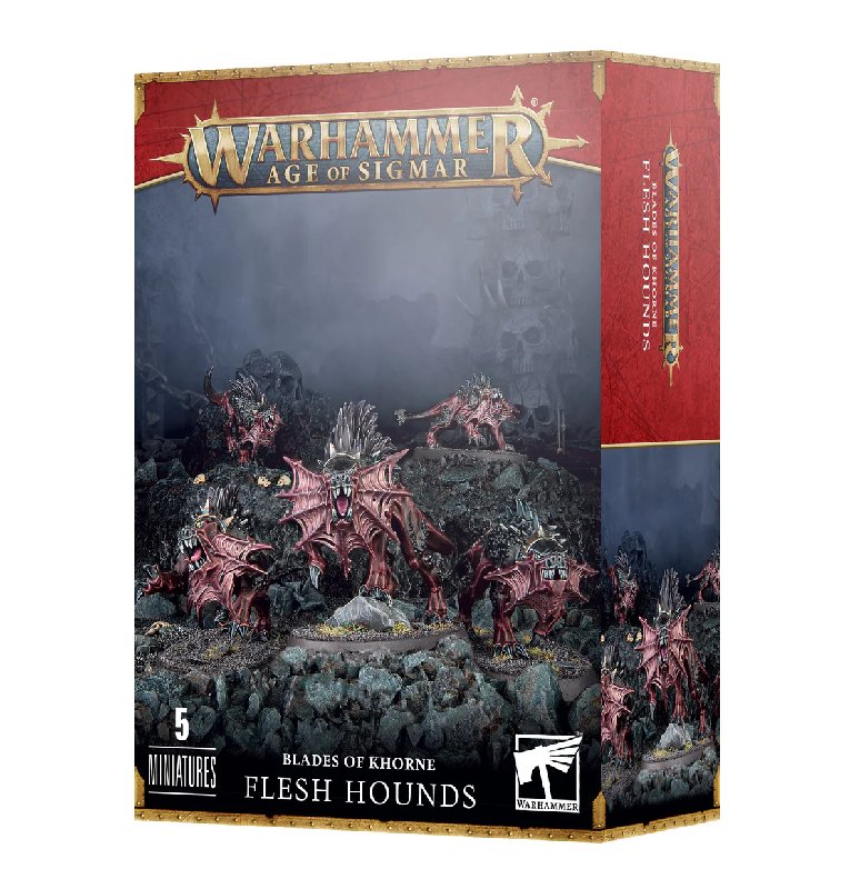 Warhammer Age of Sigmar Daemons of Khorne Flesh Hounds Box Set