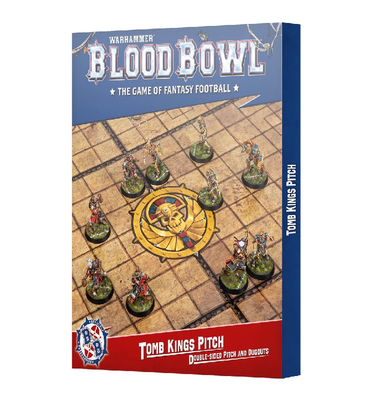 Games Workshop Blood Bowl Tomb Kings Team Pitch and Dugouts Set
