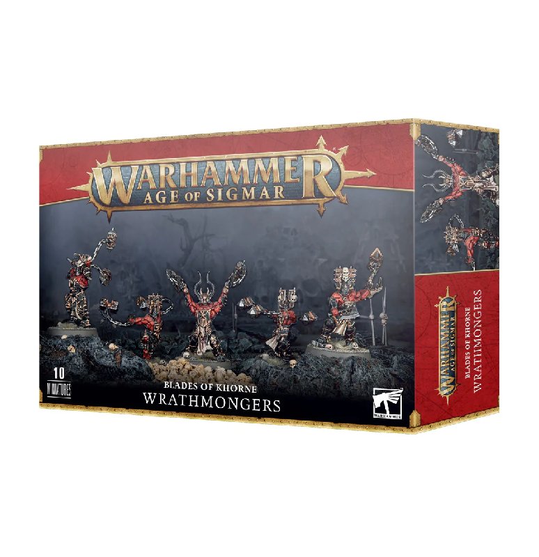 Games Workshop Khorne Bloodbound Wrathmongers Plastic Kit