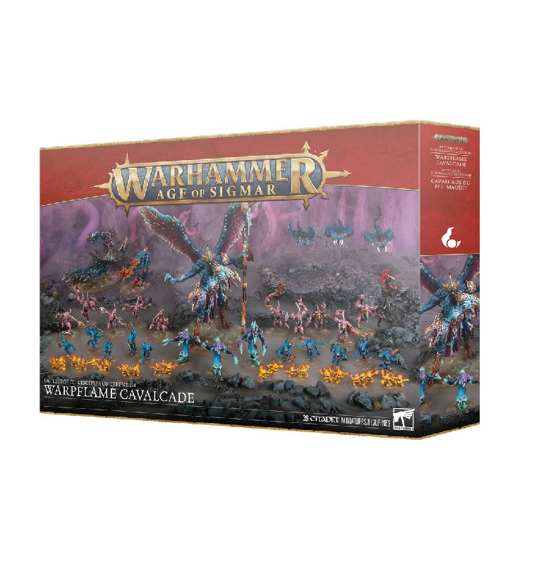 Games Workshop Disciples of Tzeentch Warpflame Cavalcade Battleforce Box Set