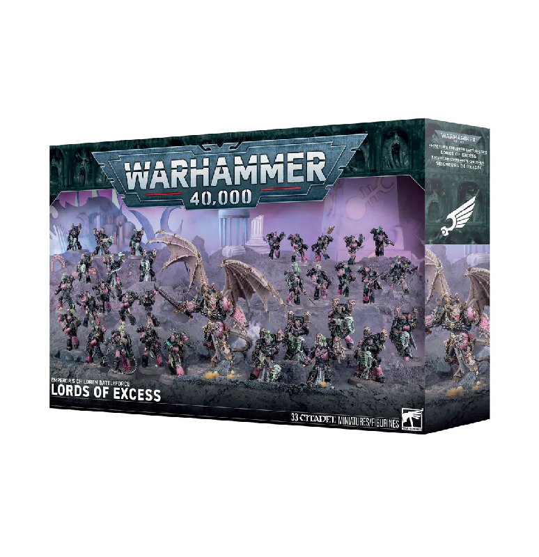 Games Workshop Emperor's Children Lords of Excess Battleforce Box Set