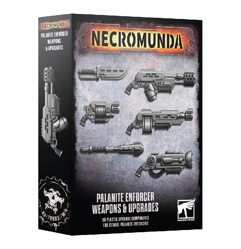 Necromunda Enforcer Weapons & Upgrades Plastic Kit