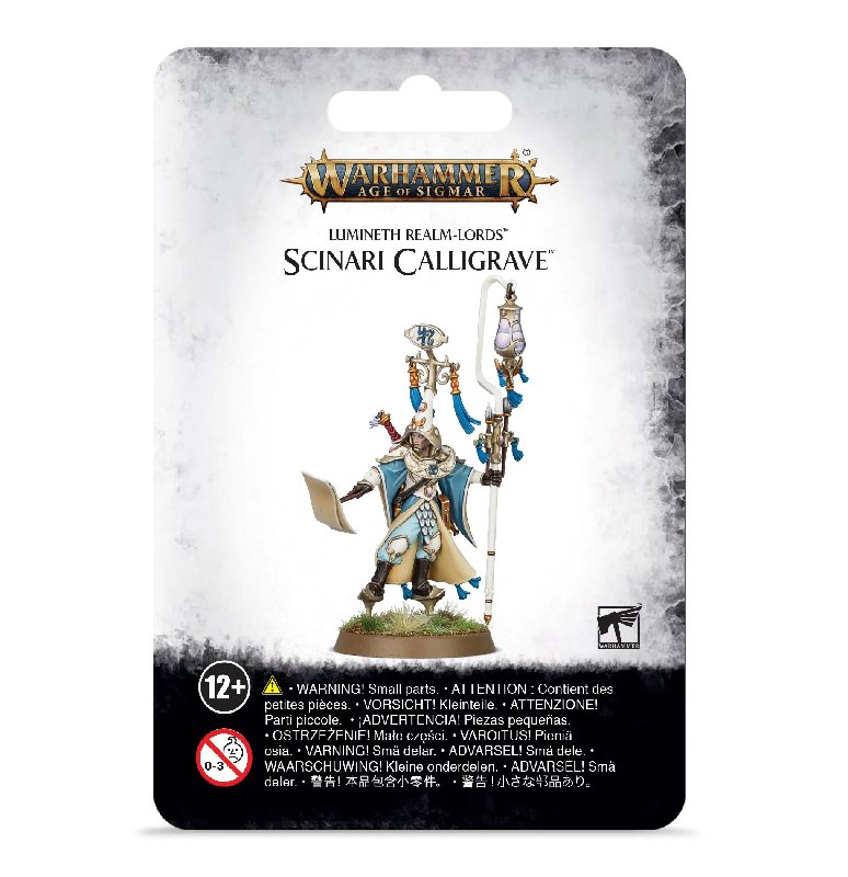 Games Workshop Warhammer Age of Sigmar Lumineth Realm-lords Scinari Calligrave Miniature
