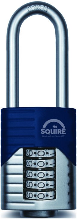 Squire Vulcan Combi 60mm Long Boron Shackle Padlock