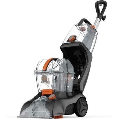 Vax Rapid Power Revive Carpet Cleaner with SpinScrub Technology, Grey and Orange