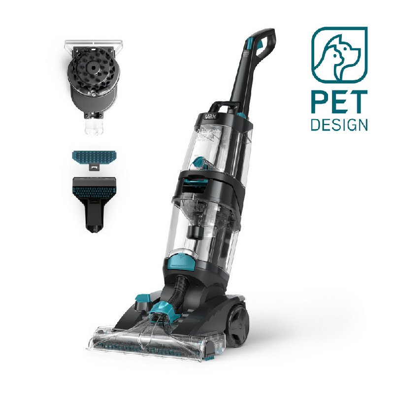 Vax Platinum Power Max Pet-Design Carpet Cleaner - Black & Teal