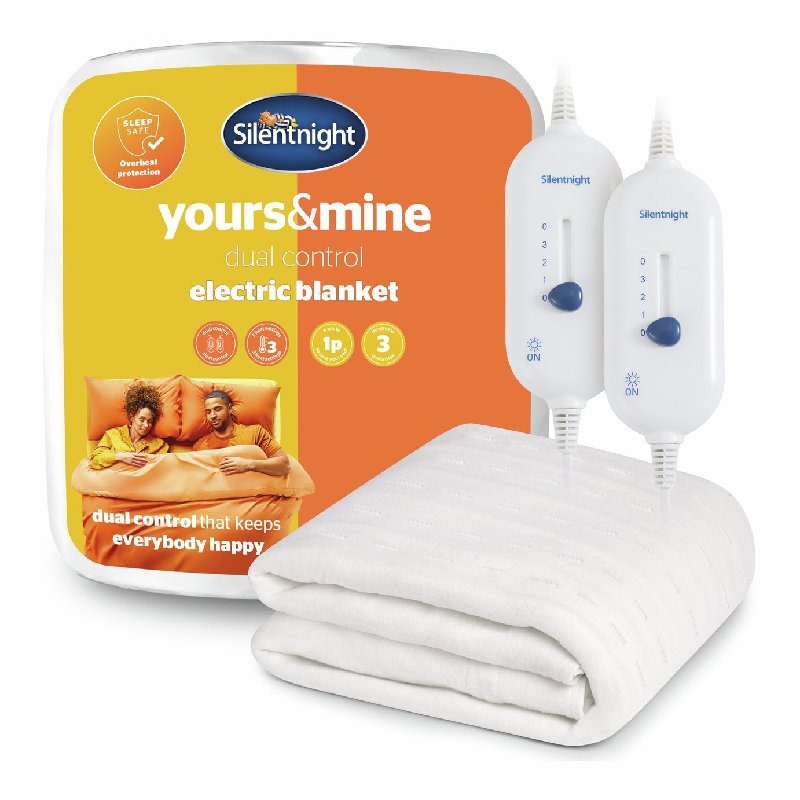 Silentnight Comfort Dual Control Electric Underblanket - King Size (150x160cm)